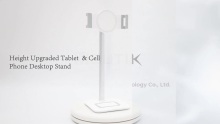 Height Upgraded Tablet & Cell Phone Desktop Stand
