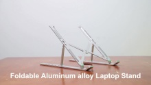 Foldable Aluminum alloy Laptop Stand