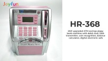 2021 Upgraded-ATM Savings Piggy Bank Machine for Real Money for Kids With Debit Card, Bill Feeder, Coin Recognition, Bal