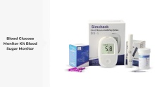 Blood Glucose Monitor Kit Blood Sugar Monitor 1 Lancing Device Blood Sugar Test Kit
