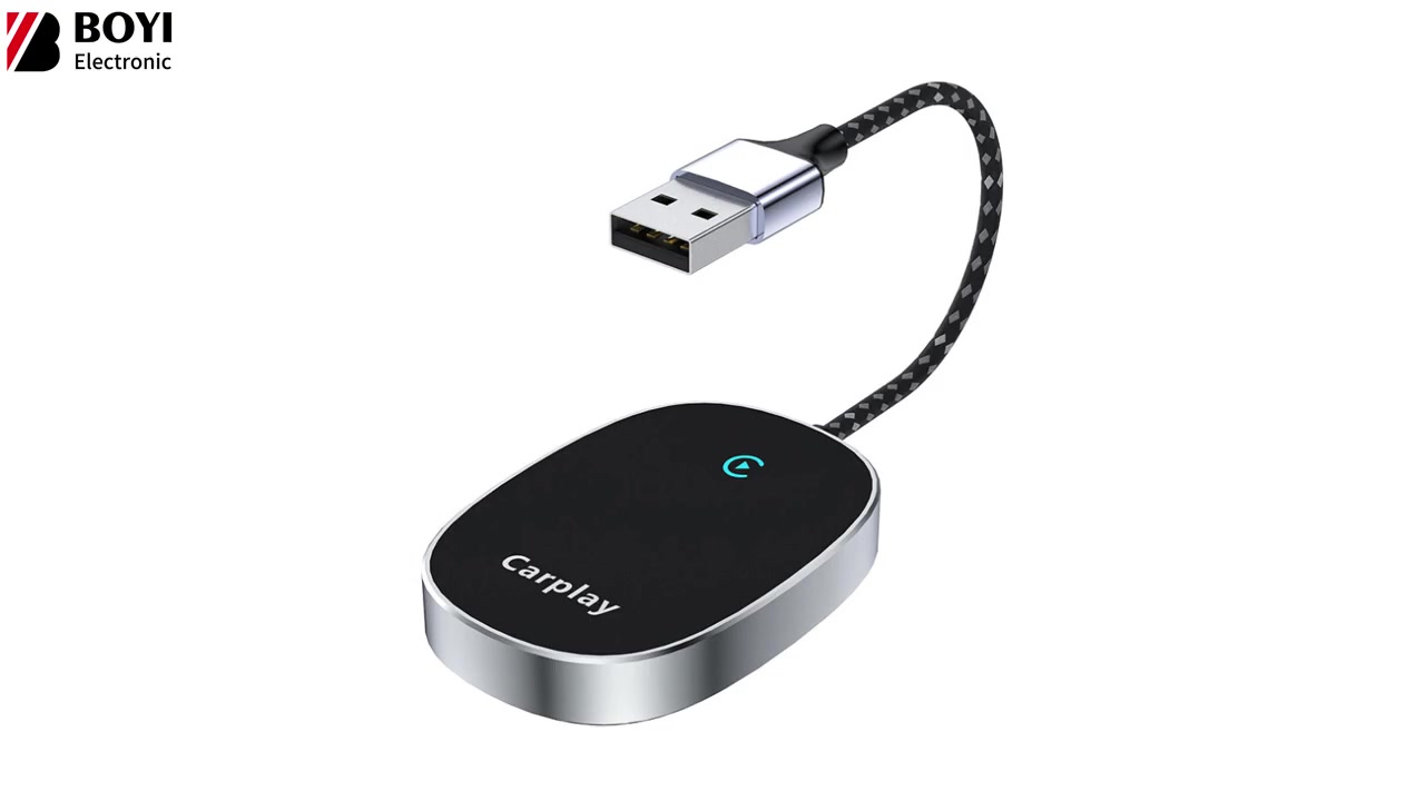 コンパクト ワイヤレスアダプター 最新 CarPlay アダプター