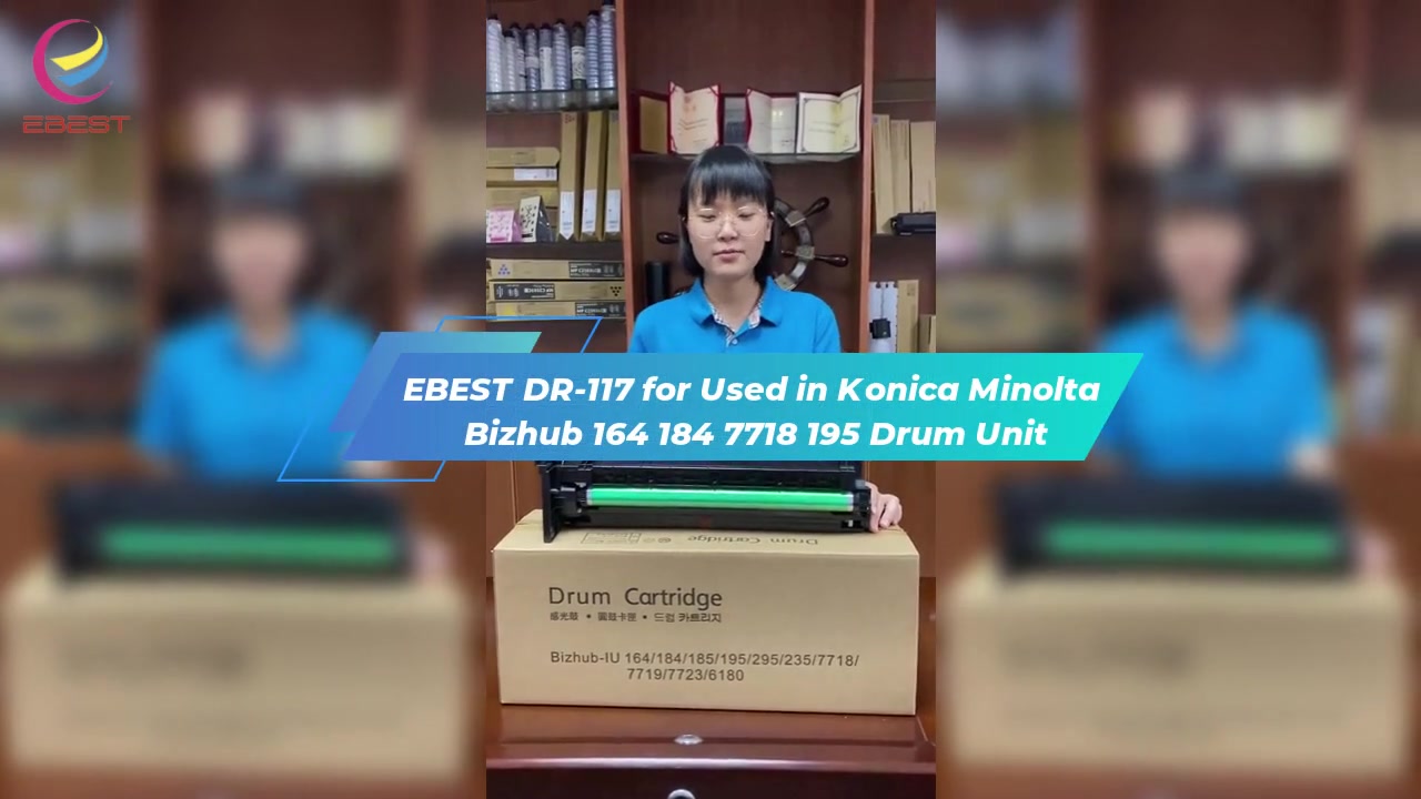 EBEST DR-117 for used in Konica Minolta bizhub 164 184 7718 195 drum unit