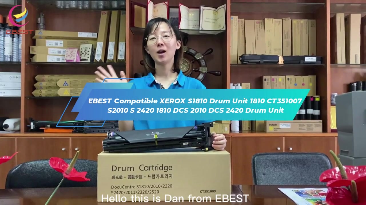 EBEST Compatible XEROX S1810 CT351007 S2010 S 2420 1810 DCS 2010 DCS 2420 Drum Unit