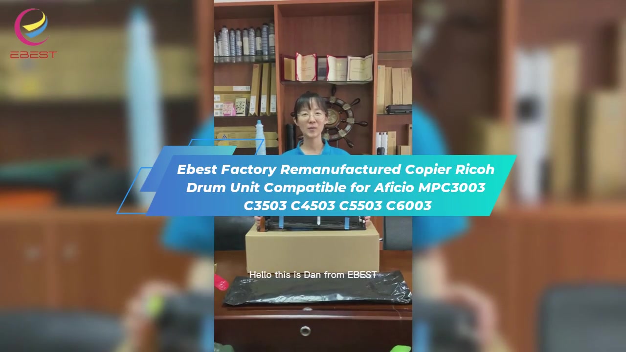 Ebest Factory Remanufactured Copier Ricoh Drum Unit Compatible for Aficio MPC3003 C3503 C4503 C5503 C6003