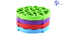 2020 New Amazon Hot Sale Silicone Egg Rack With Handles