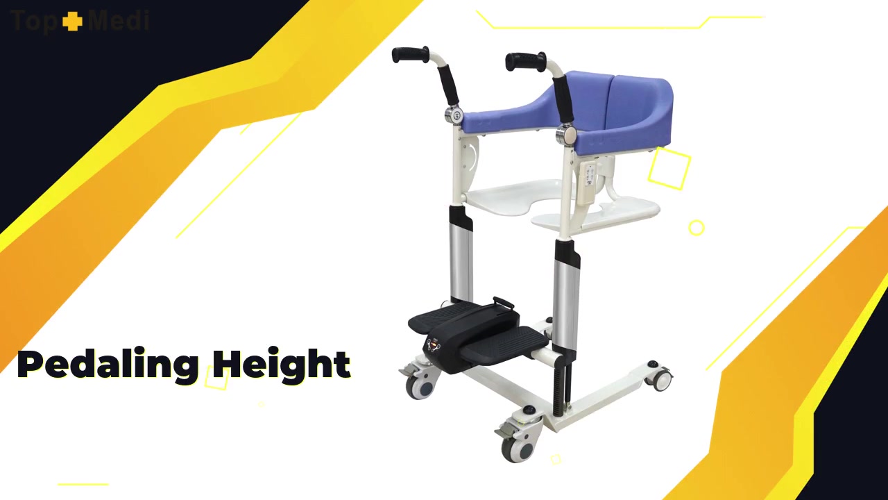 Professional TOPMEDI TCM01B electric commode wheelchair manufacturers