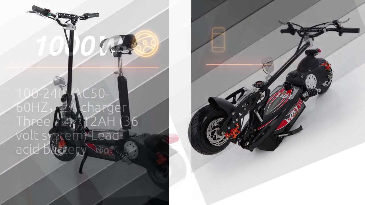 China TOPMEDI Y716 1000W ELECTRIC SCOOTER manufacturers
