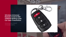 Wireless Universal Remote Control 315/ 433MHZ Rolling Code Car Gate Transmitter