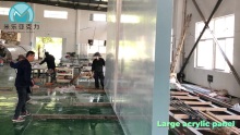 Large acrylic panel