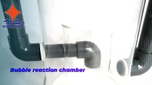 Pumpless seafood aquarium protein skimmer for 5 tons tank