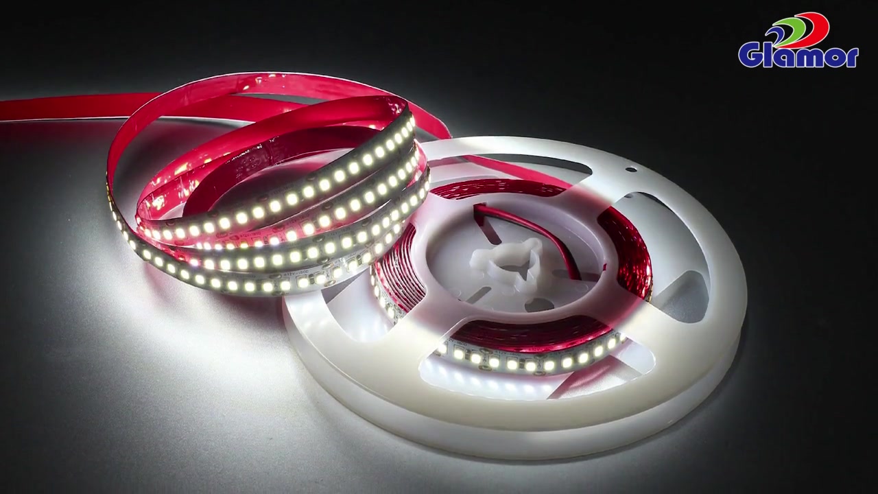 HighQuality High lumen Low voltage 180leds/m Naked LED Strip Light