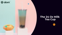 The 24 Oz Milk Tea Cup