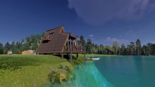 Triangle A Frame Modular Tribe Hotel Holiday Home With Loft