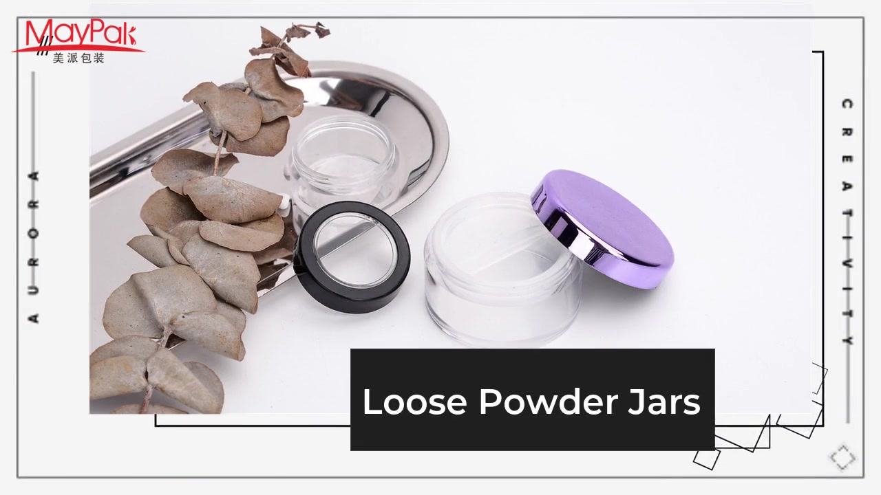 Cream Jar 50g 8 Oz 8oz Body Butter Scrub Face Cream Plastic Cosmetic Jar With Lid Loose Powder Cosmetic Jar
