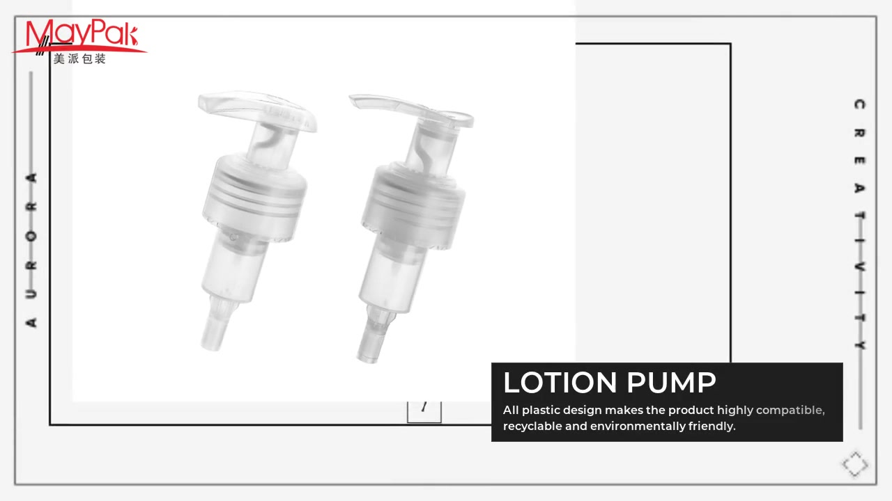 Treatment Liquid Soap Dispenser Plastic Lotion Pump for Lotion Pump Bottle All Plastic Soap Pump