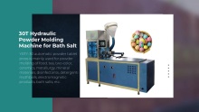 30T Hydraulic Powder Molding Machine for Bath Salt