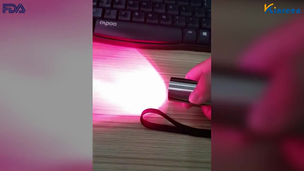 Stainless Steel Torch Red Light Therapy