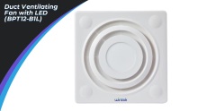 Air Extractor Duct Ventilating Fan Axial Flow Fan Ceiling Mounting Silent Full Plastic Type with LED for Home Bathroom Hotel