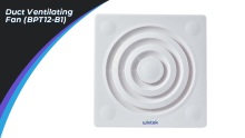 Axial Flow Fan Ceiling Mounting Air Extractor Duct Ventilating Fan Silent Full Plastic Type for Home Hotel
