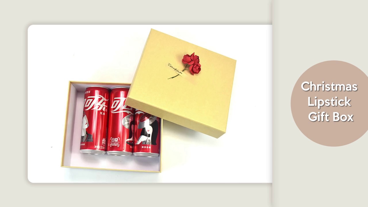 Christmas .Lipstick .Gift Box.