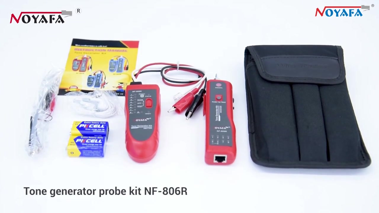 Кабельный локатор Wire tracker NF-806R