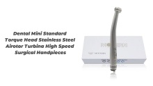 Dental Mini Standard Torque Head Stainless Steel Airotor Turbina High Speed Surgical Handpieces