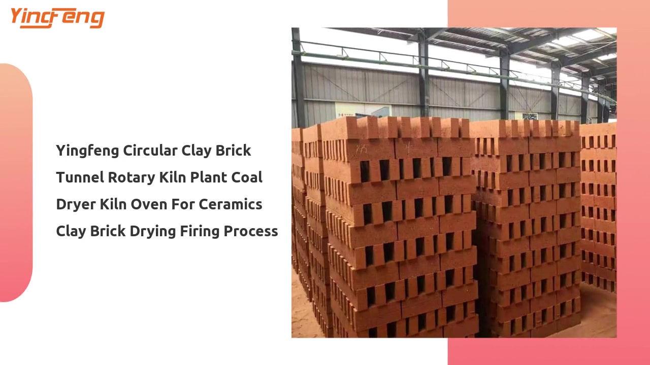 Clay Brick Circular Rotary Kiln Plant For Ceramics Clay Brick Drying Firing Tunnel kiln VS Roller kiln