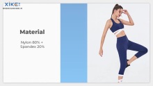 Ladies High-End New Yoga Clothing Suit Customization