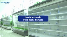 Dual Air Curtain Multidecks-Remote