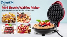 400W Waffle Maker Machine Classic Waffle Maker Small Electric Bubble Egg Cake Oven Breakfast Waffle Iron With Non-Stick