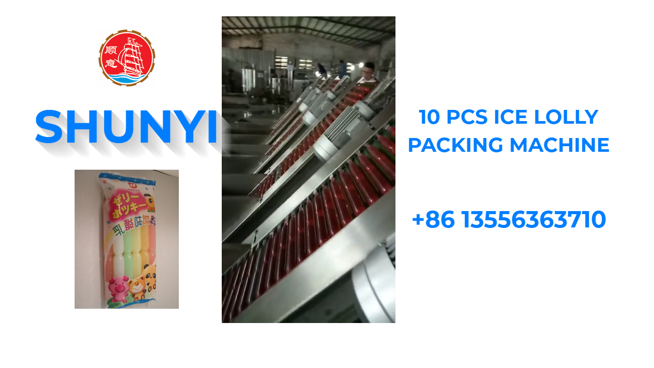 10 pcs ice lolly packing machine Products | SHUNYI