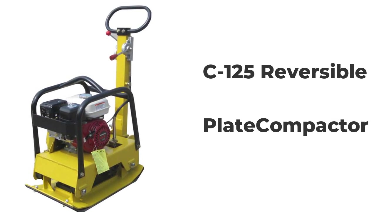 Saincheaptha C-125 Déantóirí comhbhrúiteoir pláta inchúlaithe Ón tSín |, image size:1280x720