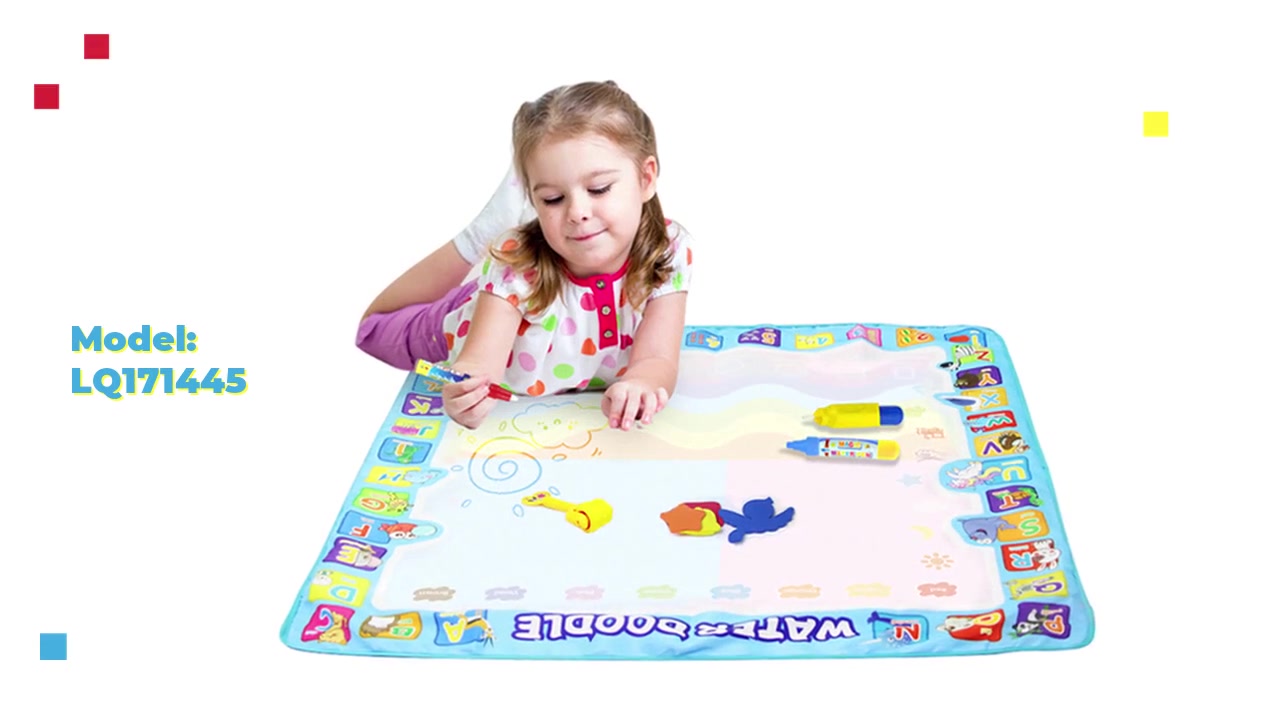 Best Aquadoodle Mat  Graffiti Children's Early Education Blanket Toys Water Doodle /Water Canvas OEM Company