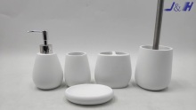Polyresin-Solid Color Resin Bathroom Accessory in Europe Size