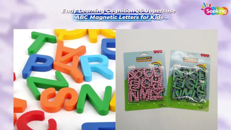 Cognizione dell'apprendimento precoce 26 lettere maiuscole ABC magnetiche  per bambini